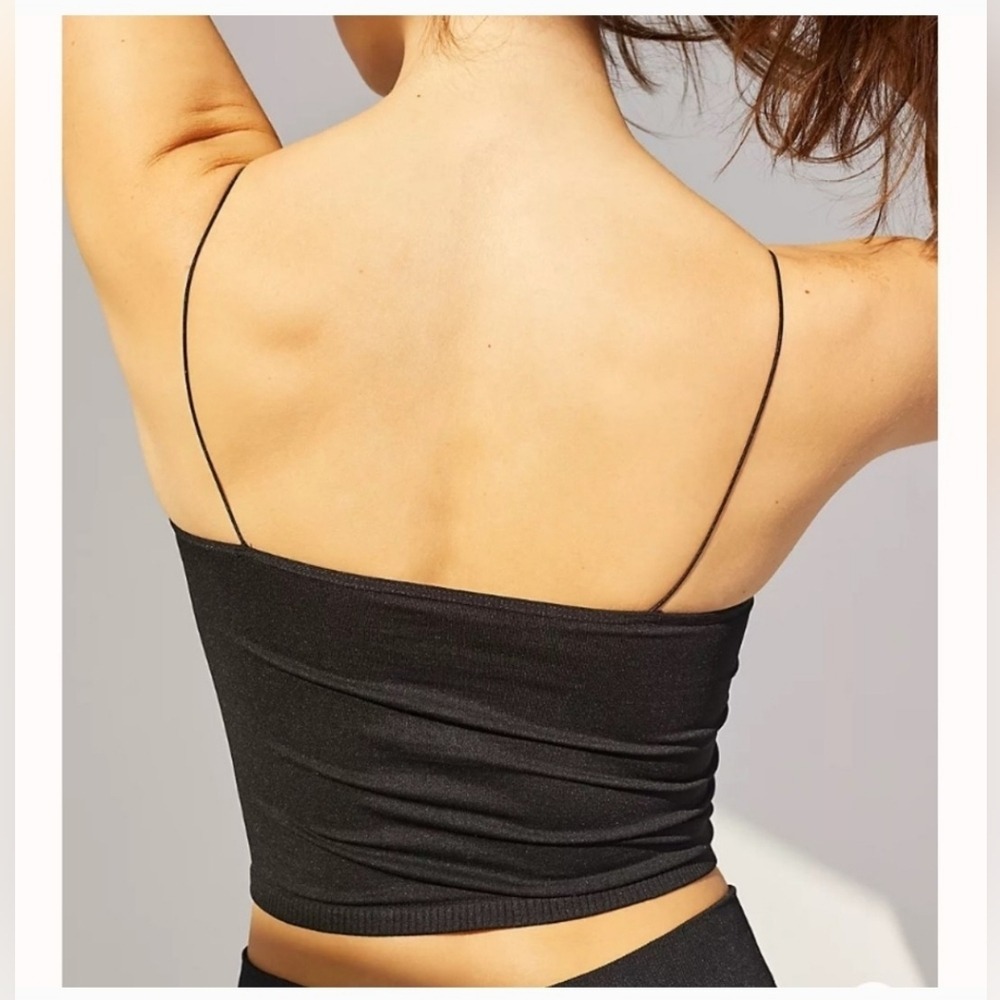 Free People Black Brami Camisole Top - Picture 2 of 13